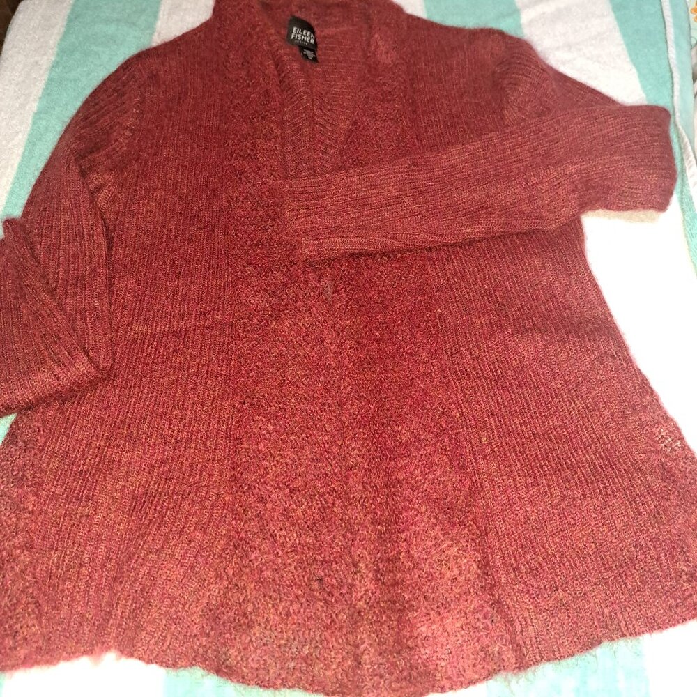 EILEEN FISHER Woman's cardigan sweater